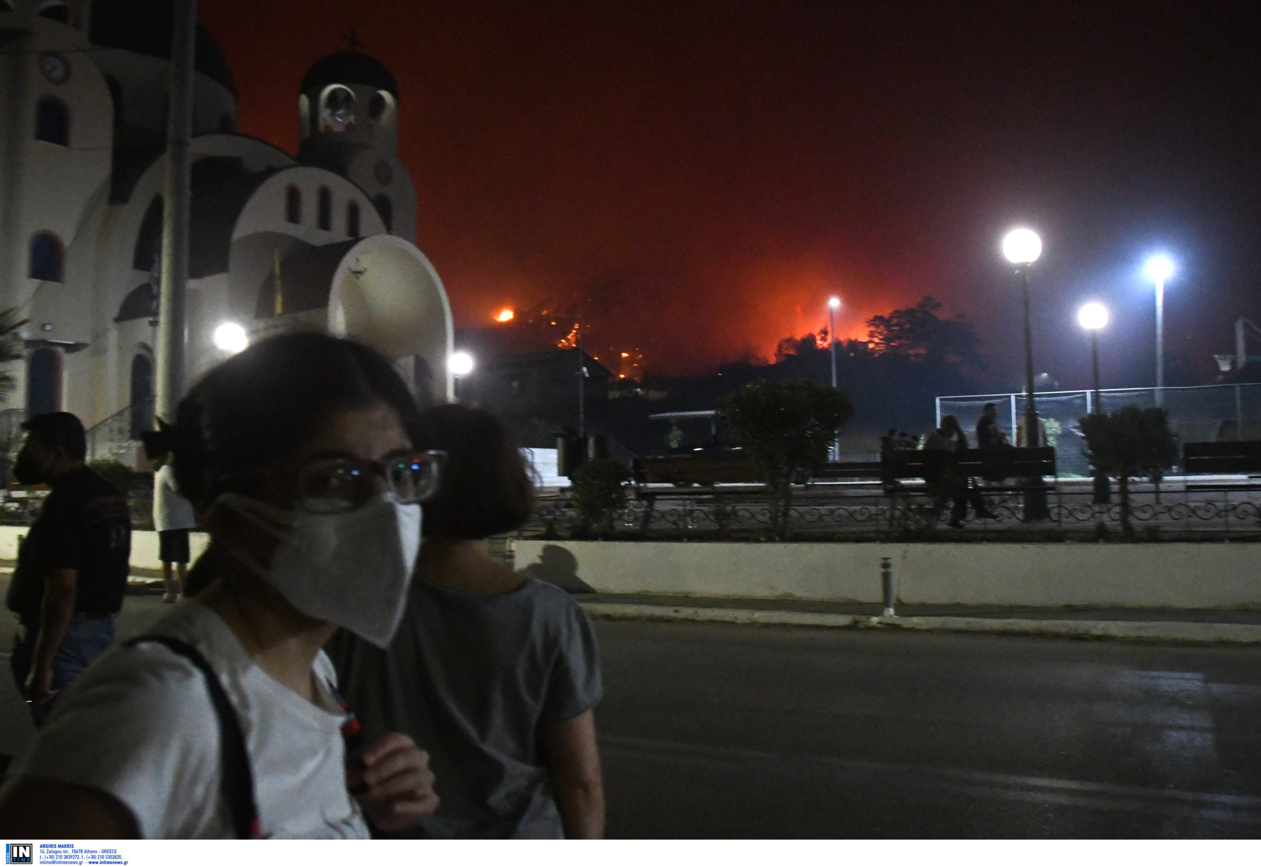 Φωτιά, Αχαΐα, Πάτρα