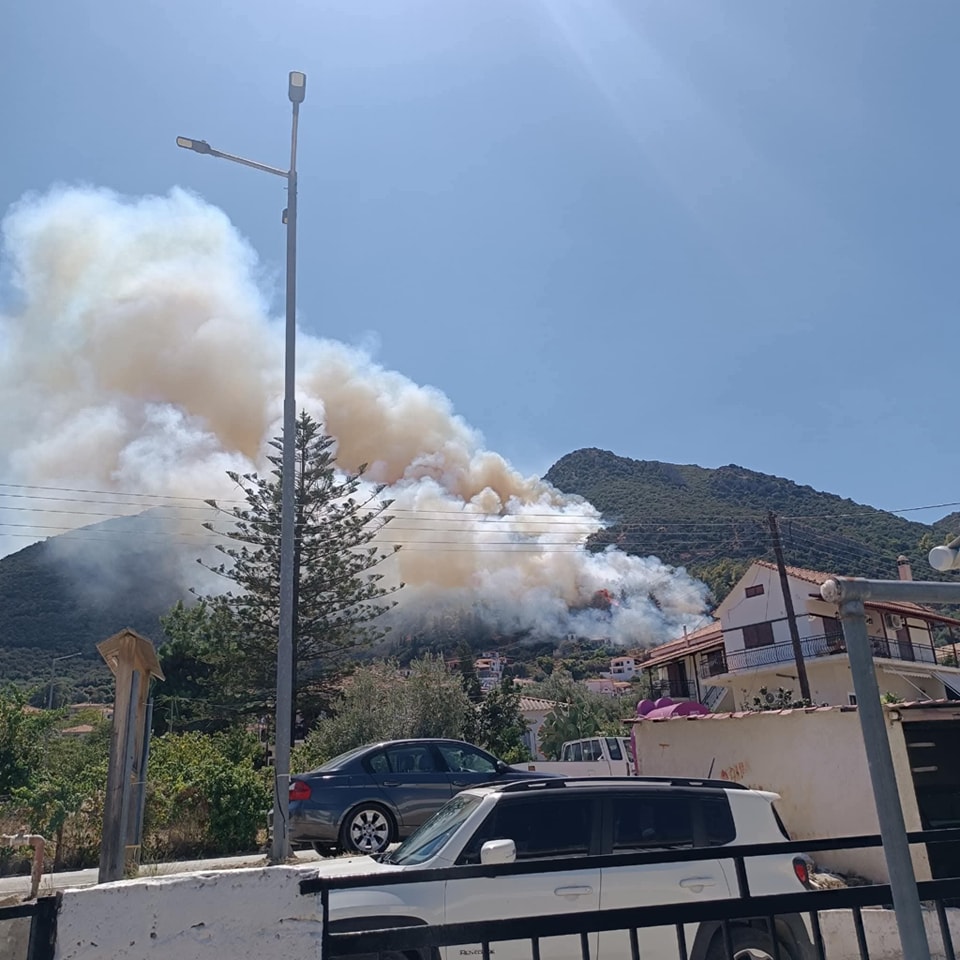 Φωτιά στο Διαβολογέφυρο