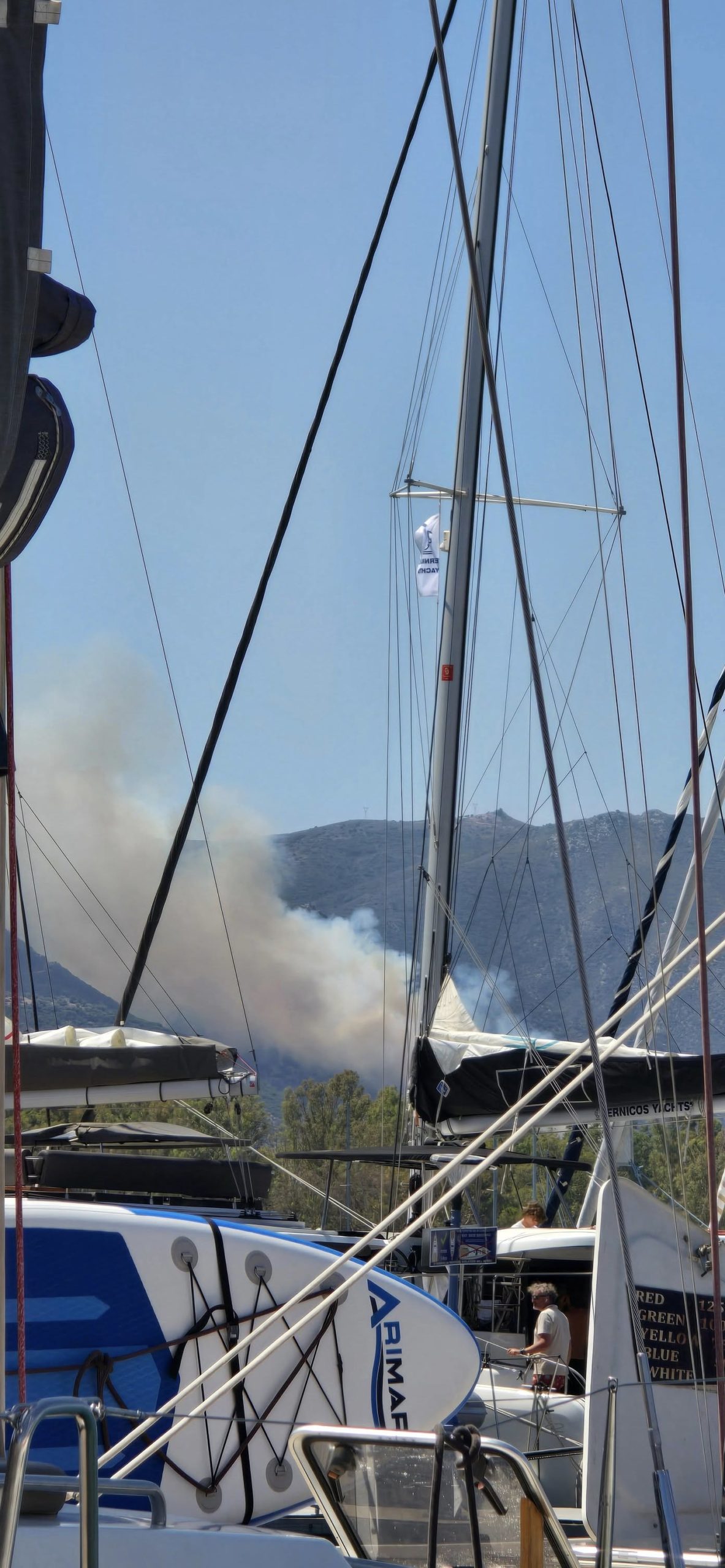 Φωτιά στο Διαβολογέφυρο
