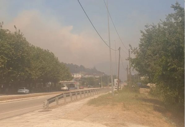 Φωτιά στην Πρέβεζα: Έκλεισαν η Ιόνια και η παλιά Εθνική Οδός - Χάος στους δρόμους