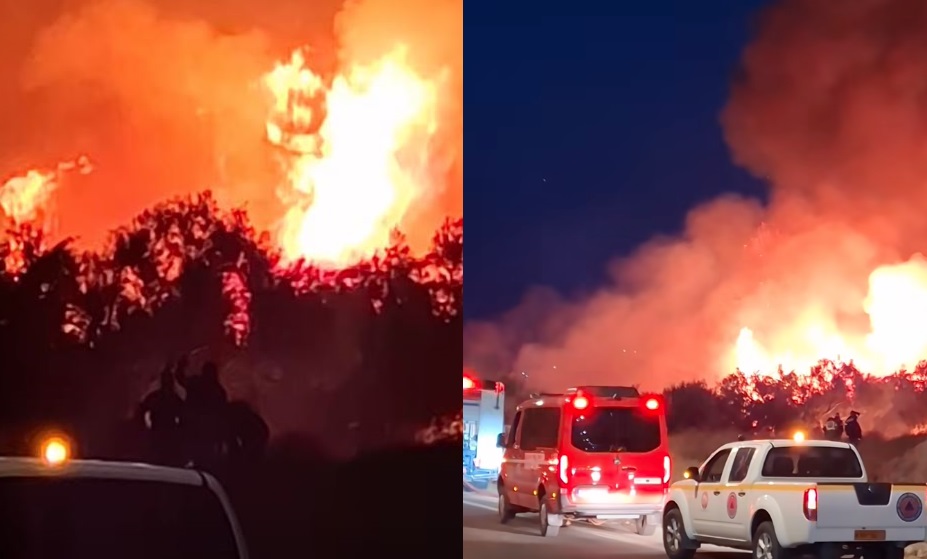 Οριοθετήθηκε η φωτιά στην Κερατέα