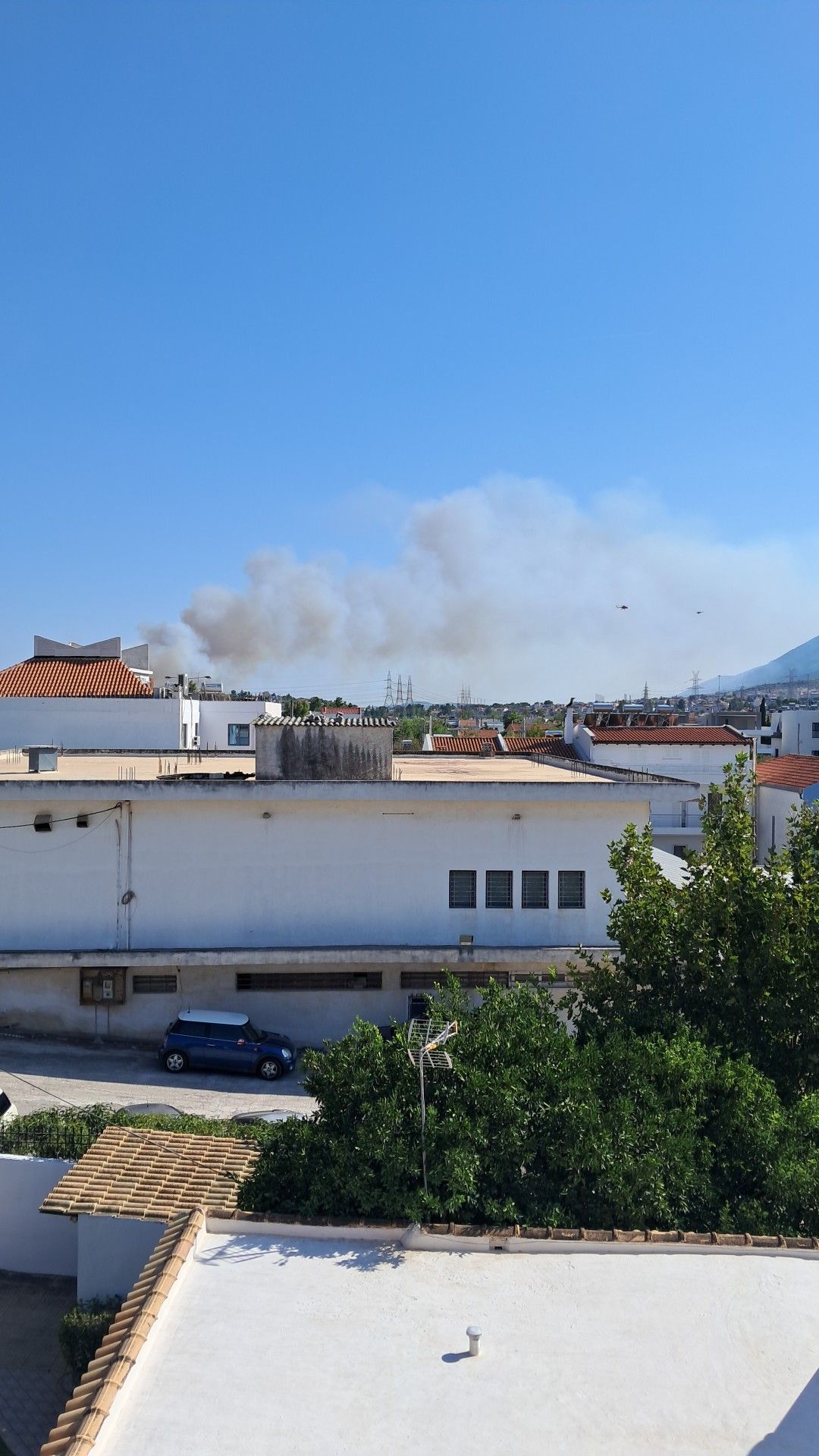 Φωτιά στην Παιανία