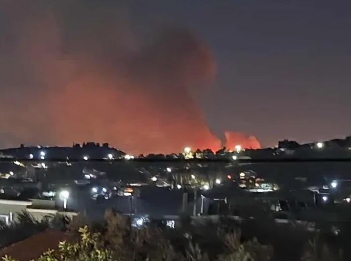 Φωτιά, Πάτρα, Συχαινά