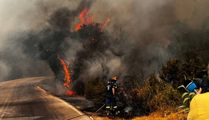 Φωτιά στην Ζάκυνθο