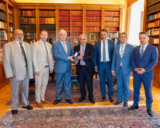 Κωνσταντίνος Τασούλας: Συναντήθηκε με αντιπροσωπεία του Επαγγελματικού Επιμελητηρίου Αθηνών