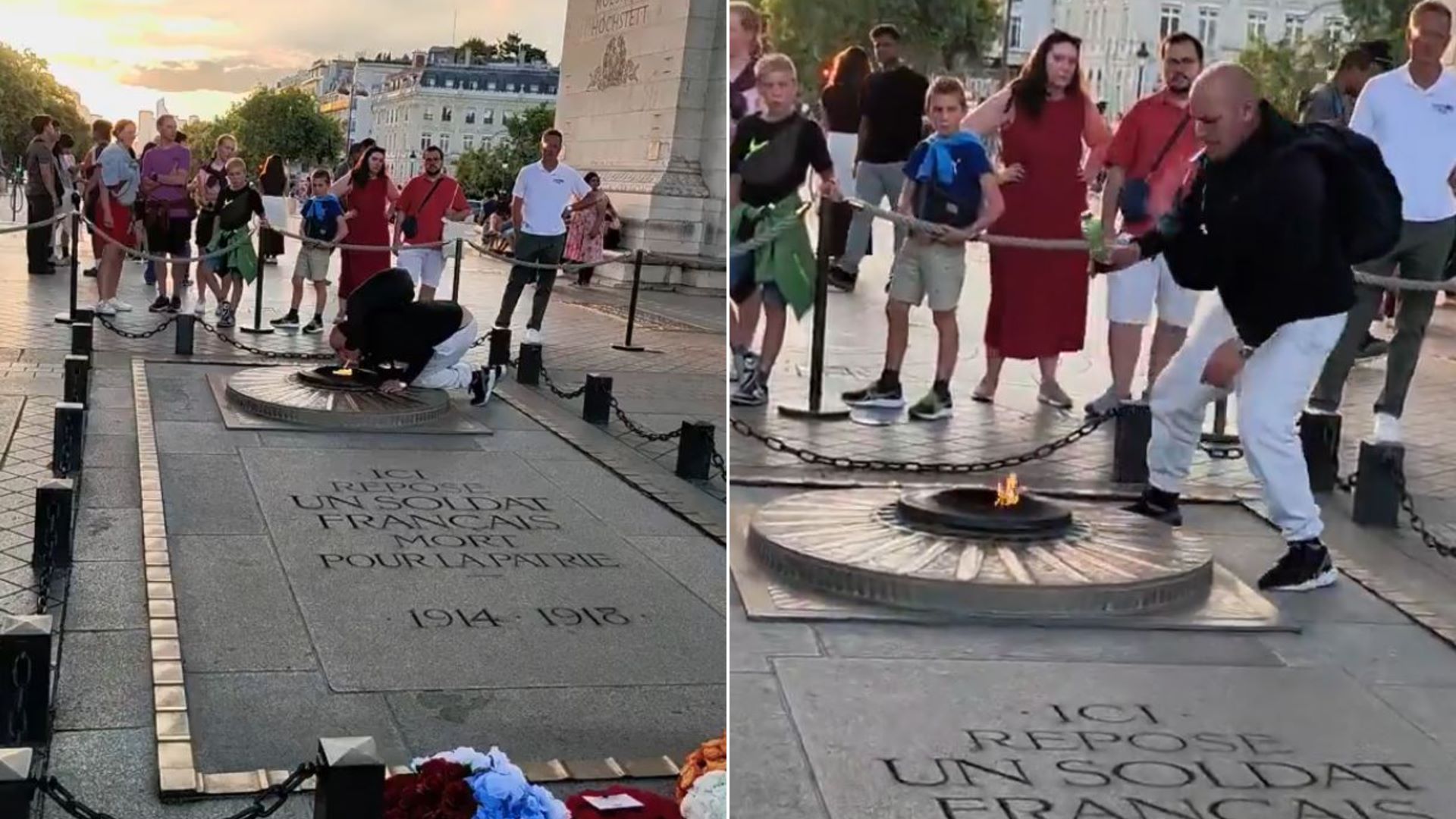 Γαλλία: Θα απελαθεί ο 47χρονος που άναψε τσιγάρο από τη φλόγα του Αγνώστου Στρατιώτη – Το βίντεο που προκάλεσε σάλο και έγινε «πολιτικό όπλο»