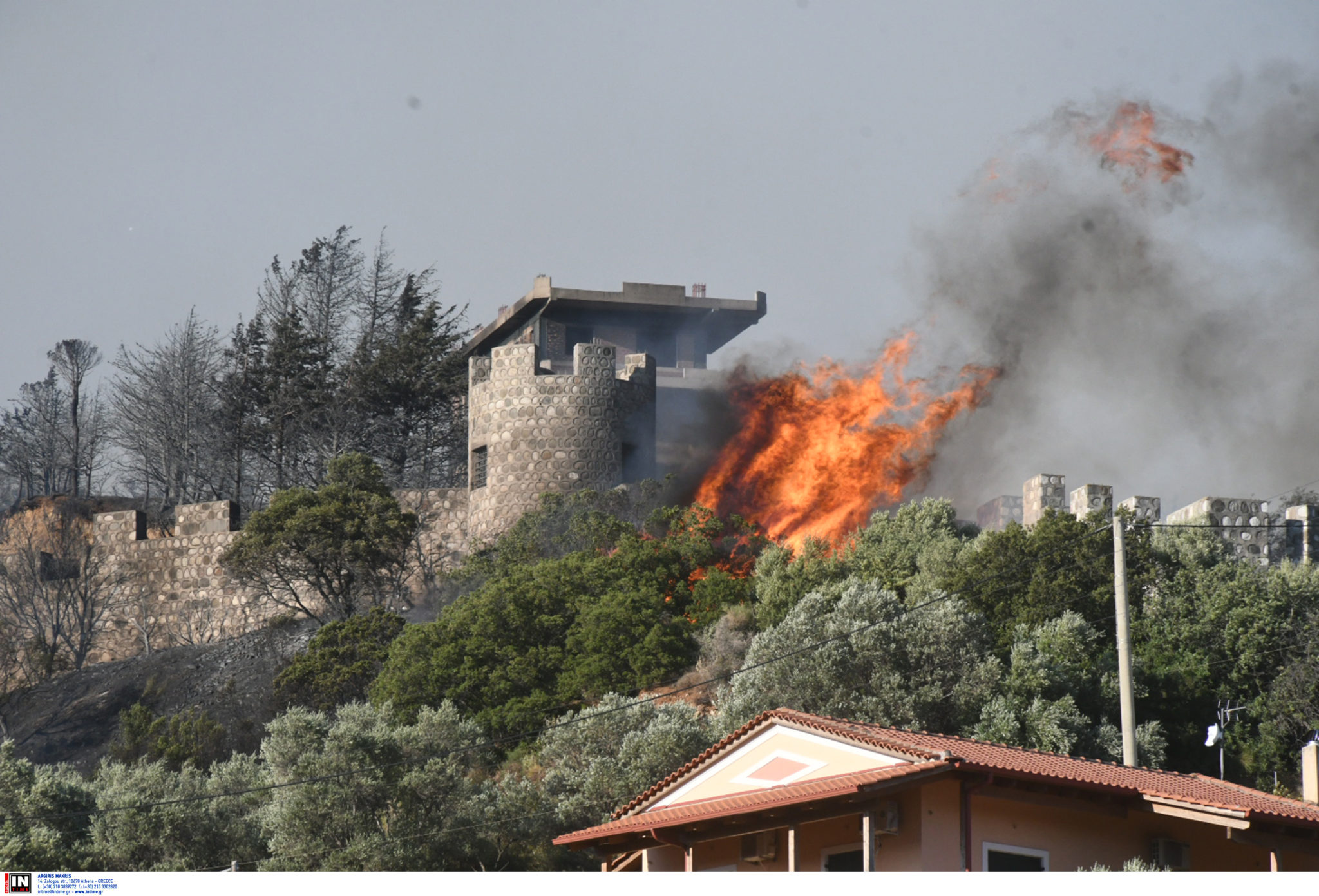 φωτιά Αχαία