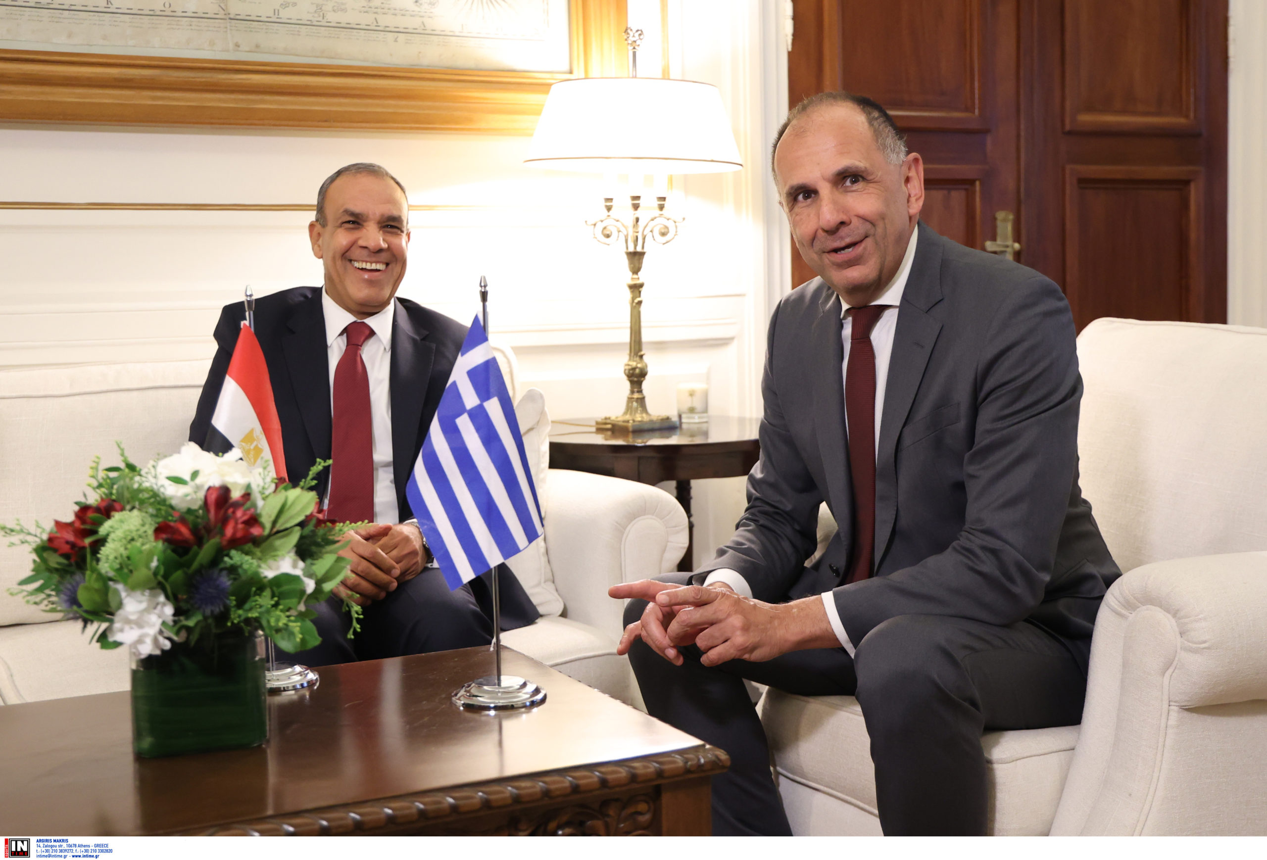 Γεραπετρίτης μετά την συνάντηση με τον Αιγύπτιο ΥΠΕΞ: Κοινή μας πρόθεση να συνεχίσει η Μονή Σινά την αδιατάρακτη πορεία της, με το διαμορφωμένο επί 15 αιώνες status quo