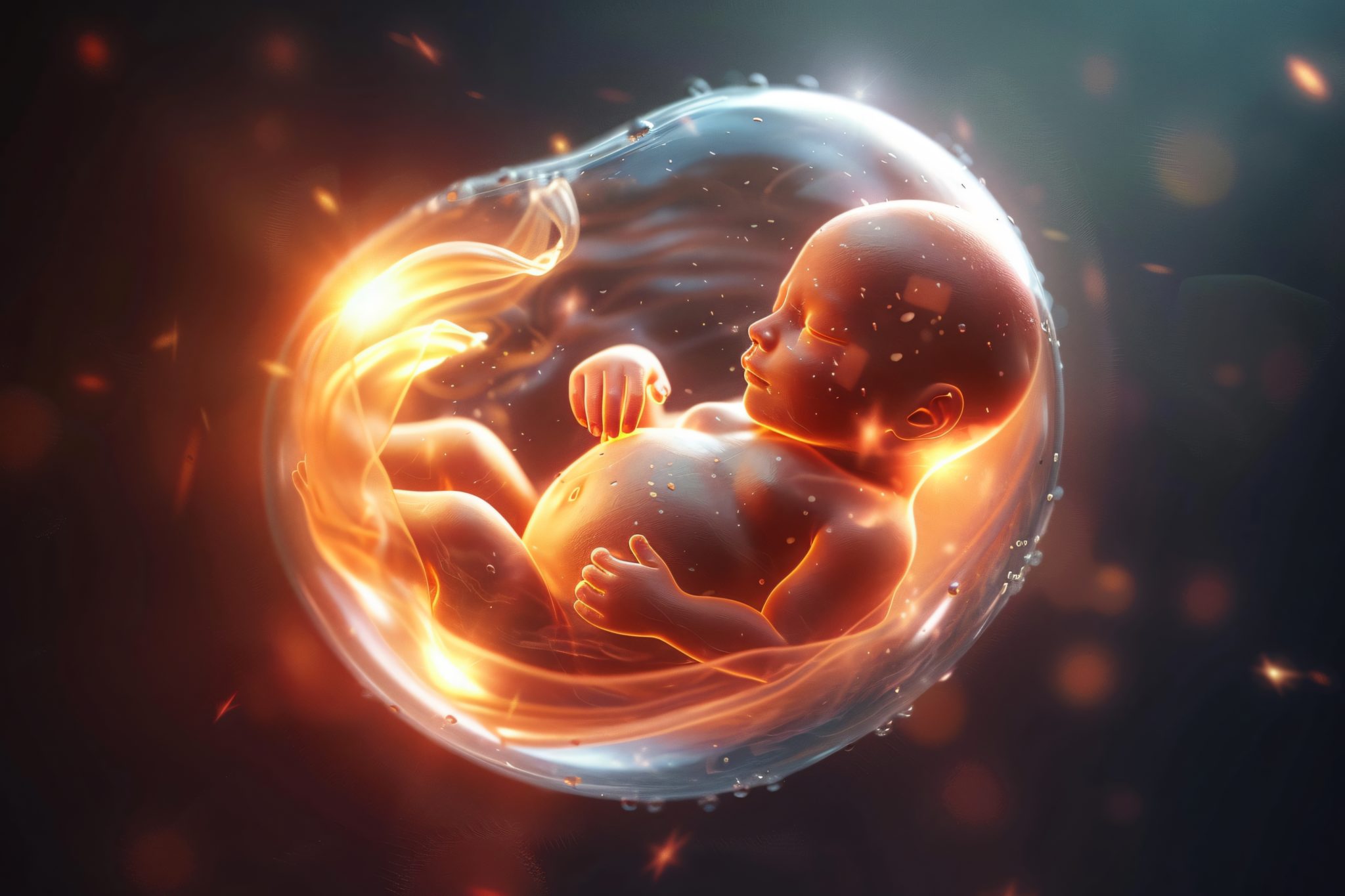 Tα μικρόβια μπορεί να παίζουν κρυφά ρόλο στην επανασύνδεση του εγκεφάλου πριν από τη γέννηση – πώς το μικροβίωμα της μητέρας μπορεί να επηρεάζει την κοινωνική συμπεριφορά του παιδιού. Φωτογραφία: Freepik