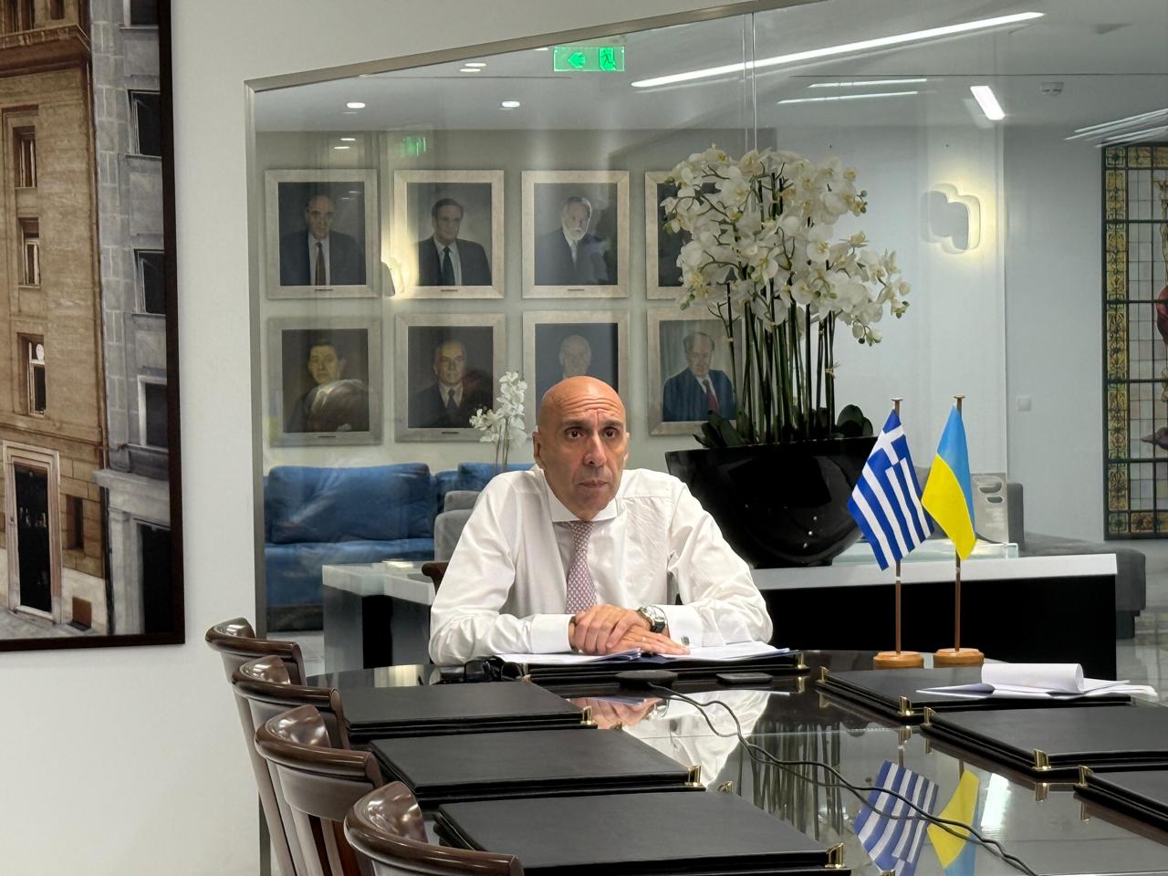 Μπρατάκος: «Ειρήνη με ισχυρές εγγυήσεις σημαίνει ανάπτυξη με προοπτική – Το  ΕΒΕΑ ενισχύει τις οικονομικές συνεργασίες με την Ουκρανία»