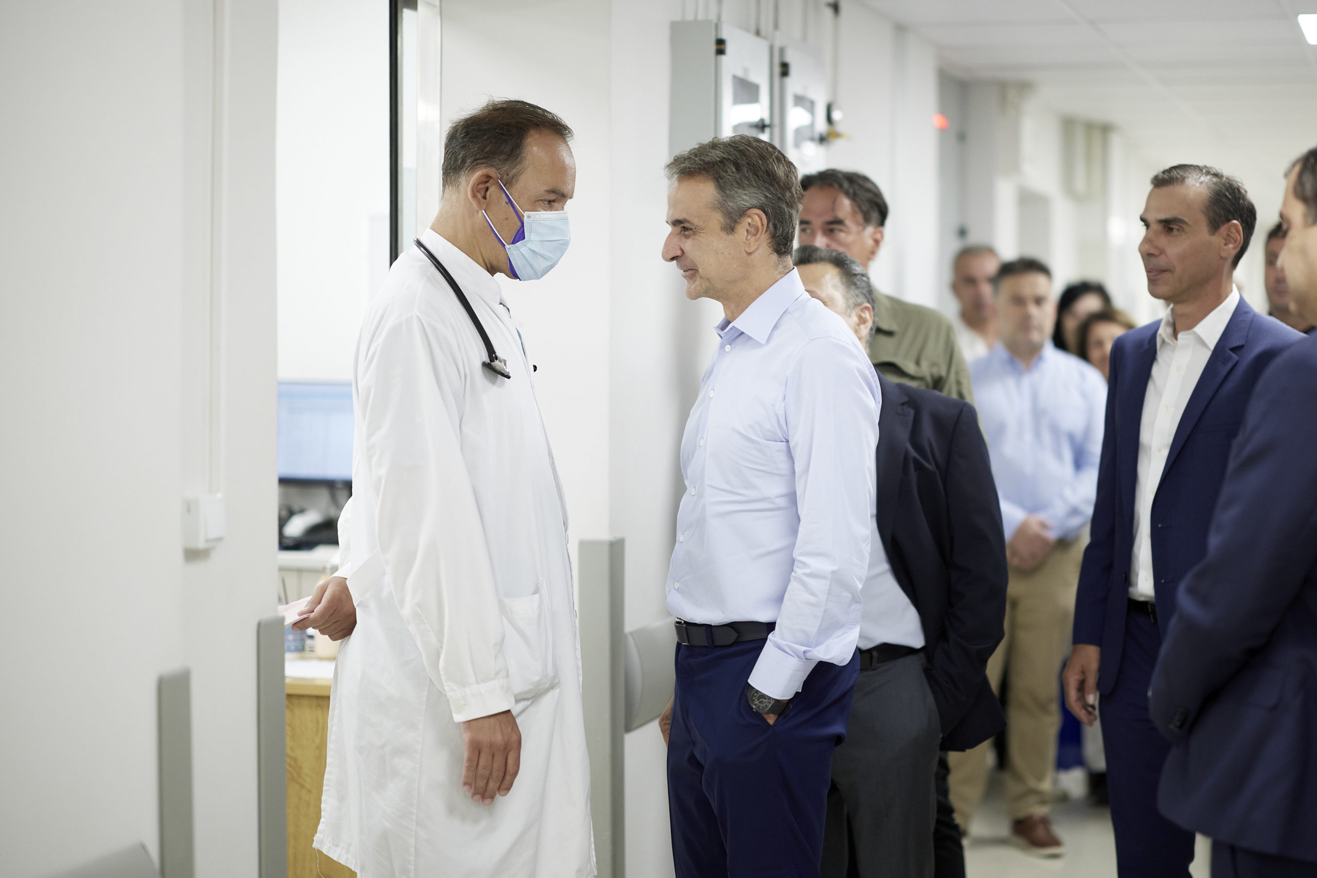 Το Ιπποκράτειο επισκέφθηκε ο Κυρ. Μητσοτάκης