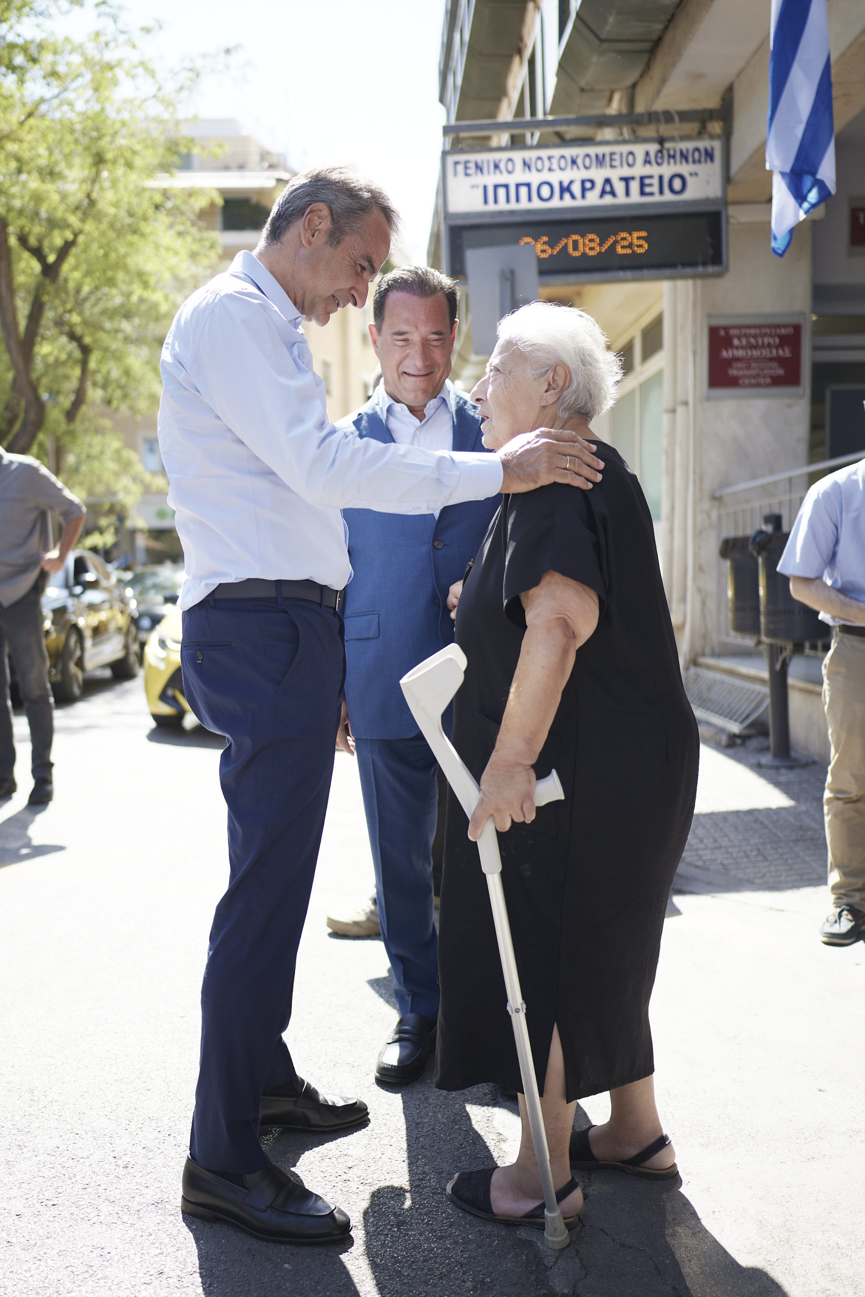 Το Ιπποκράτειο επισκέφθηκε ο Κυρ. Μητσοτάκης