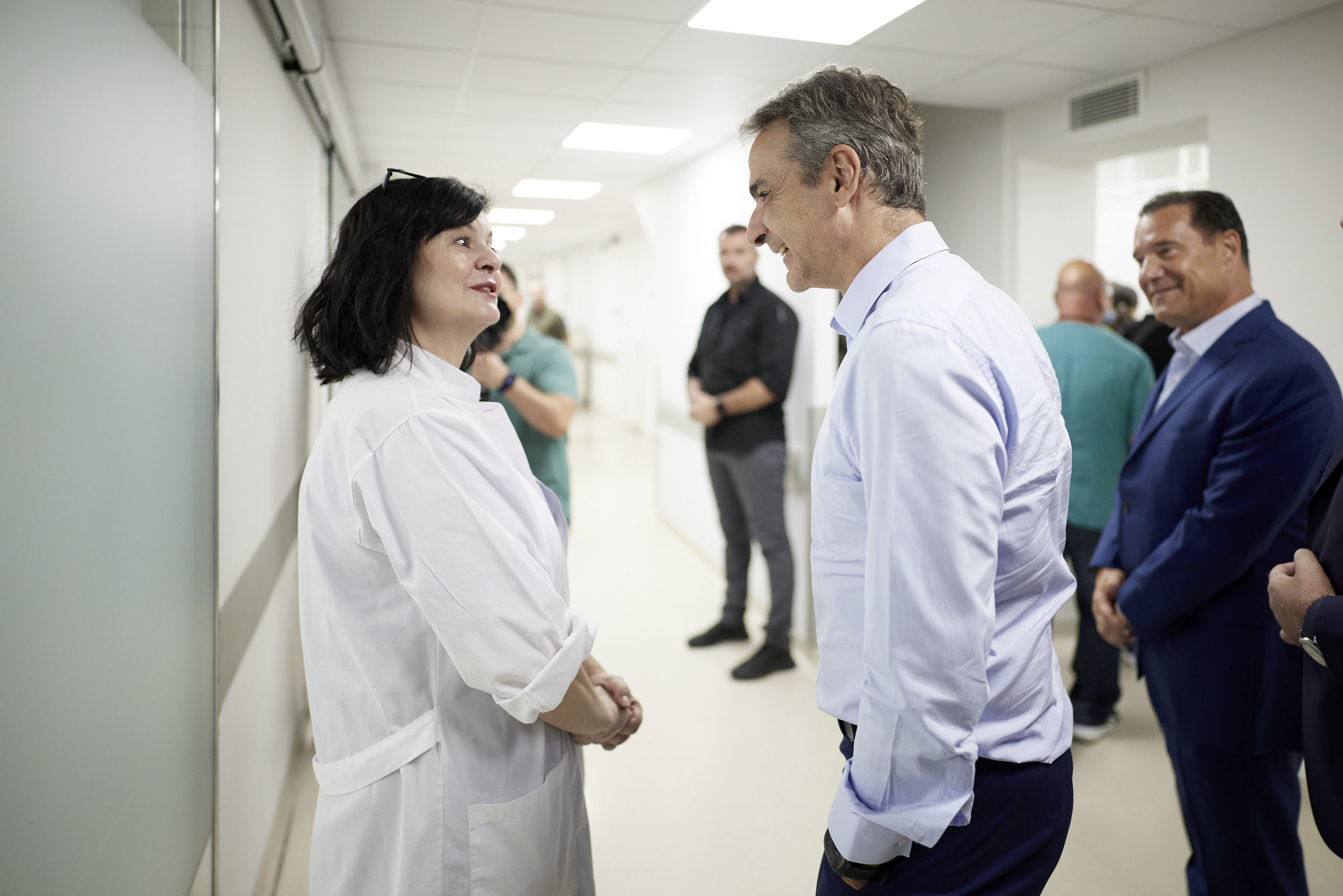 Το Ιπποκράτειο επισκέφθηκε ο Κυρ. Μητσοτάκης