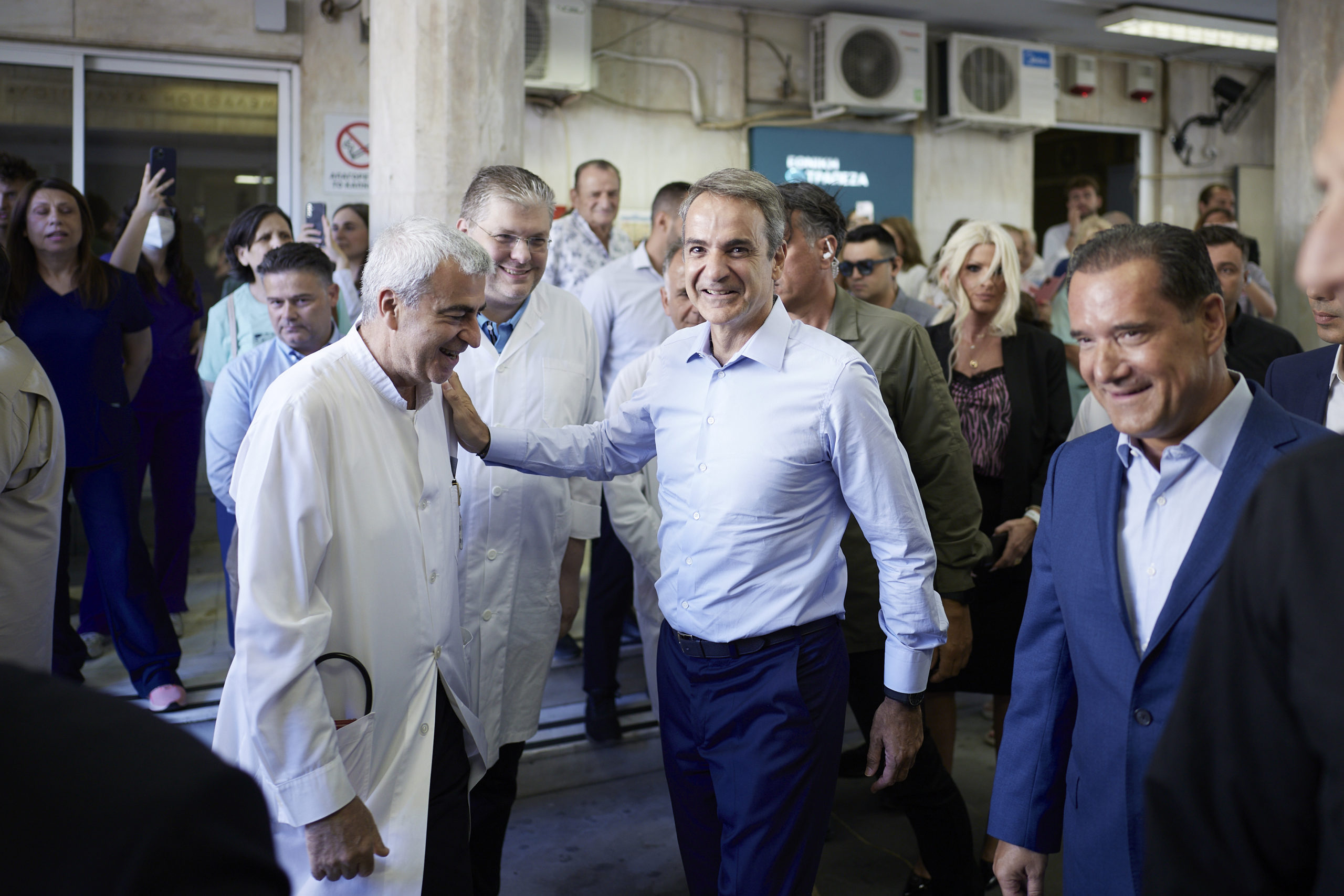 Το Ιπποκράτειο επισκέφθηκε ο Κυρ. Μητσοτάκης