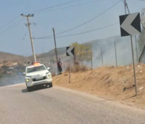 Φωτιά στην Κερατέα