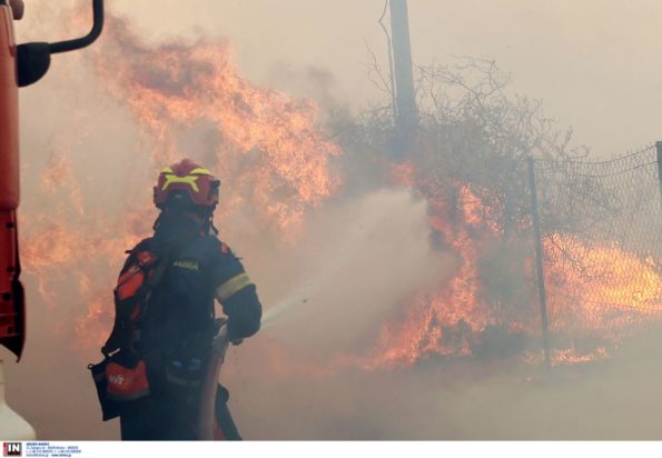 Κερατέα πυροσβεστική φωτιά
