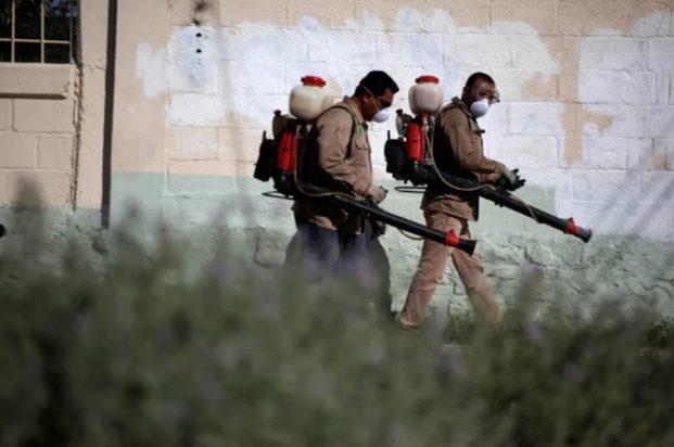 Κίνα τσικουνγκούνια ιός ψεκασμοί