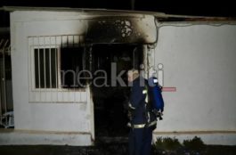 φωτιά, Κρήτη, γήπεδο, Αμμουδαρα