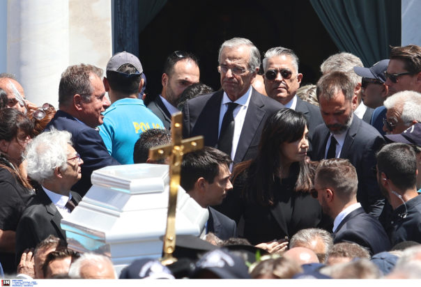 Λένα Σαμαρά, κηδεία, Αντώνης Σαμαράς