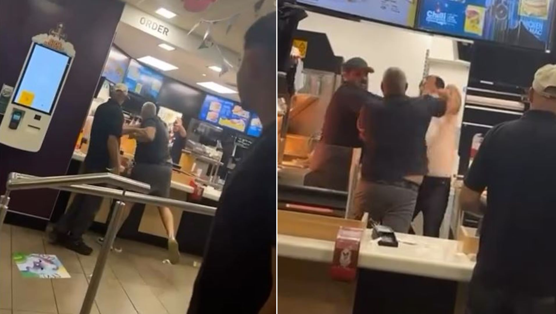 Χάος σε εστιατόριο: Πελάτης πήδηξε πάνω από τον πάγκο και επιτέθηκε στο προσωπικό – Σκηνές πανικού στην κουζίνα