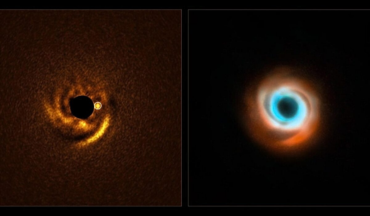 Αστρονόμοι εντόπισαν έναν γιγάντιο πλανήτη – βρέφος που σχηματίζει σπείρες στο διάστημα – «Σαν να βλέπουμε τη Γη να γεννιέται»