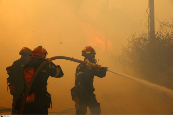 Κερατέα φωτιά πυροσβεστική