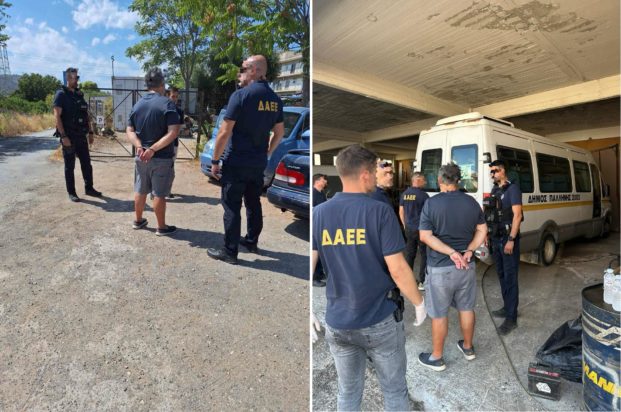 Παλλήνη, εμπρησμοί, Δημοτικός υπάλληλος, σύλληψη