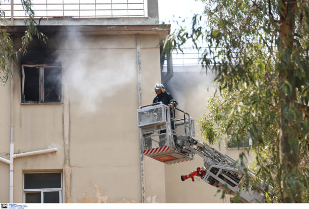 νοσοκομείο Σωτηρία, φωτιά