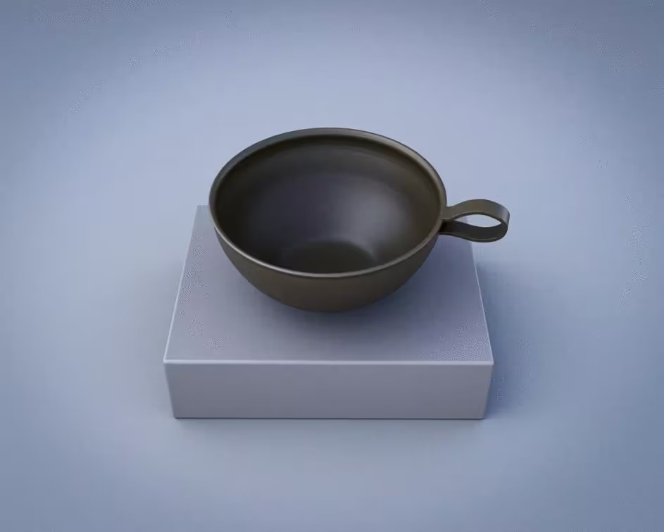 Ανασύθεση ενός από τα μεταλλικά αντικείμενα που βρέθηκαν στο ναυάγιο. Φωτογραφία: Ulker Çağlar