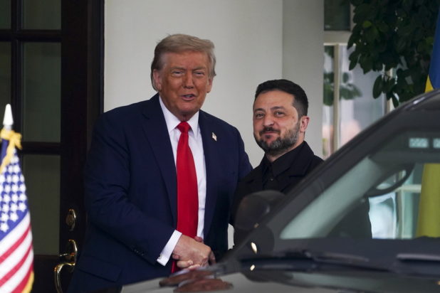 Ντόναλντ Τραμπ Βολοντίμιρ Ζελένσκι