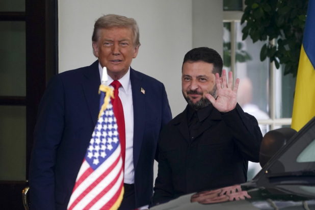 Ντόναλντ Τραμπ Βολοντίμιρ Ζελένσκι