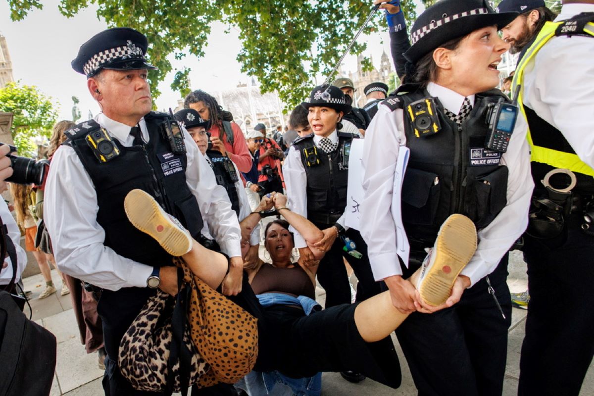 Βρετανία: Περισσότερες από 200 συλλήψεις διαδηλωτών του δικτύου Palestine Action