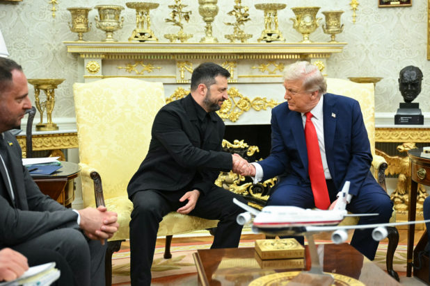 Βολοντίμιρ Ζελένσκι, Ντόναλντ Τραμπ, Λευκός Οίκος