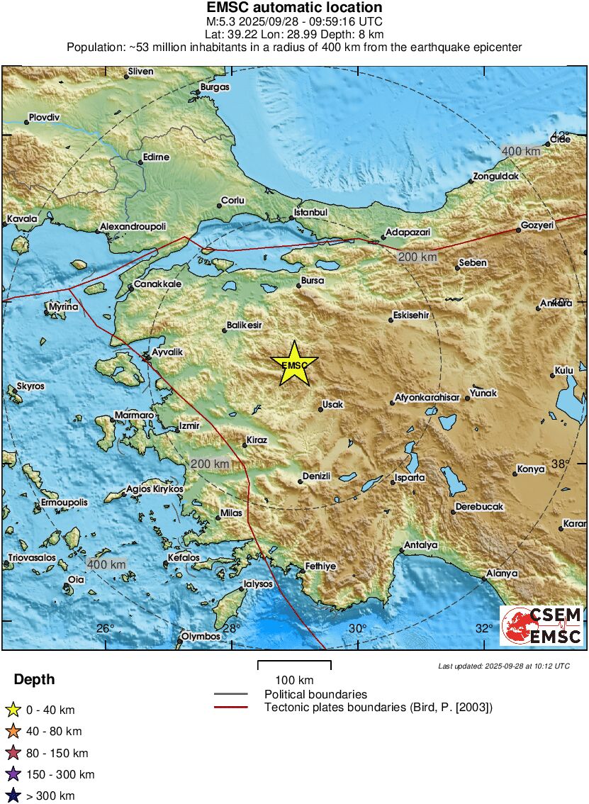 σεισμός Τουρκία