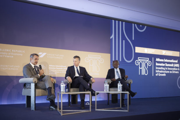 Μητσοτάκης στο Athens International Investor Summit (AIIS)