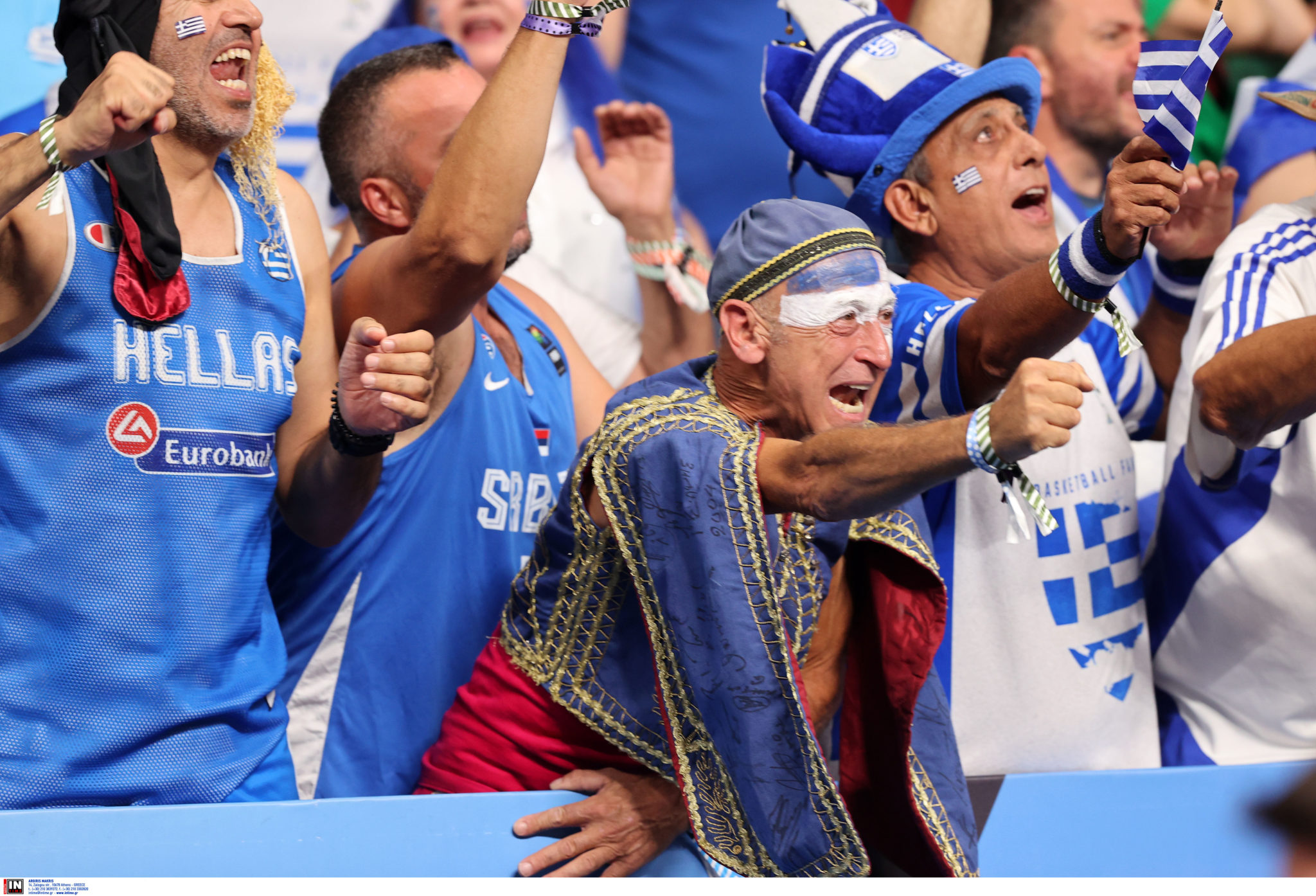 Εθνική Ομάδα Μπάσκετ φίλαθλοι Eurobasket