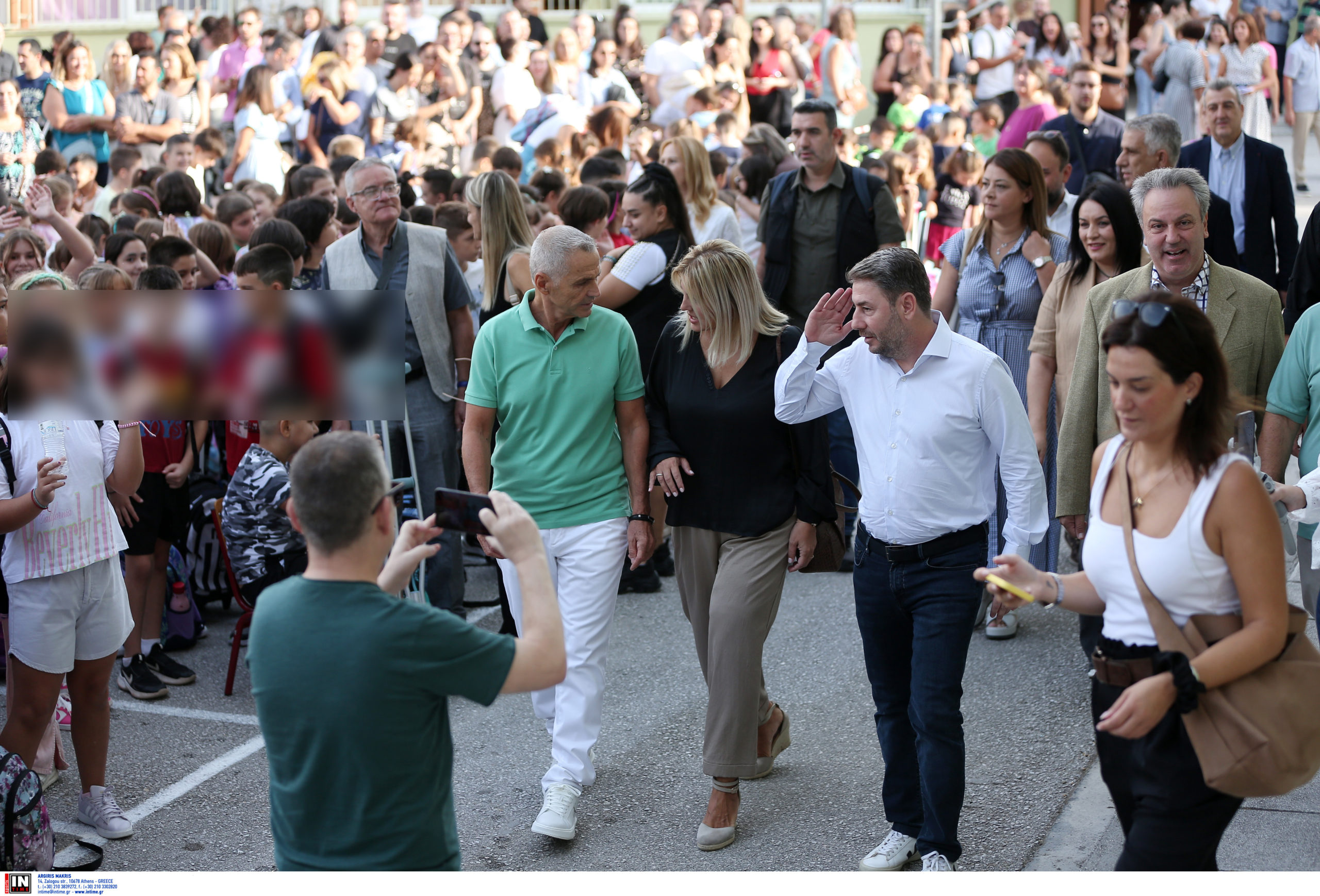 Ανδρουλάκης σχολείο αγιασμός