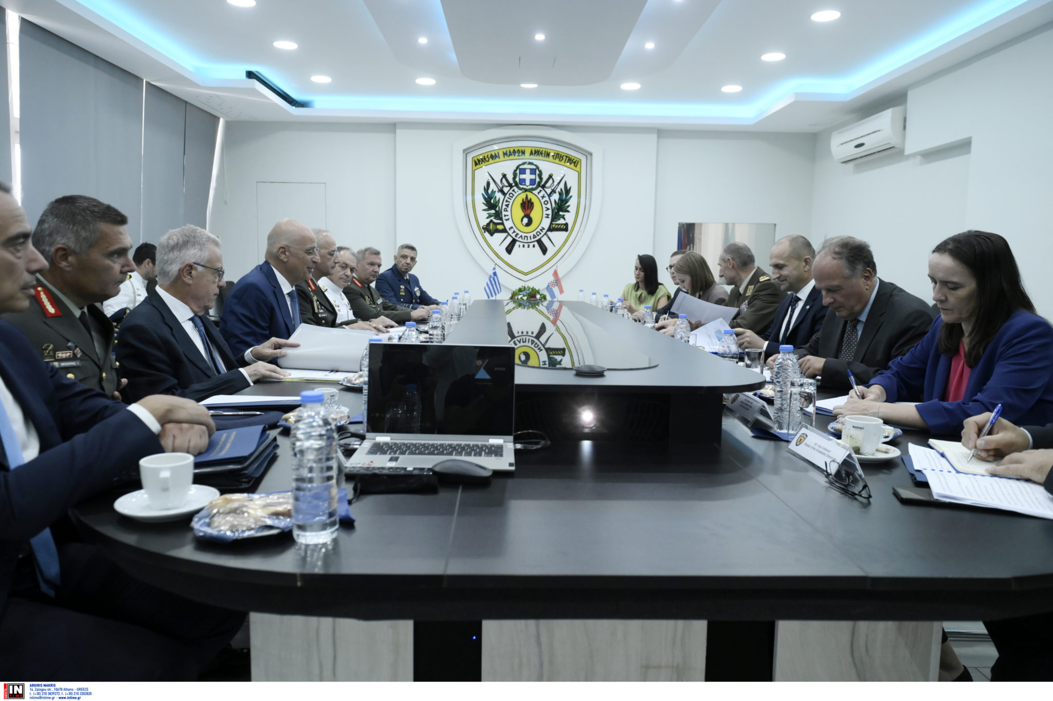 Νίκος Δένδιας: Συνάντηση με τον Κροάτη υπουργό Άμυνας