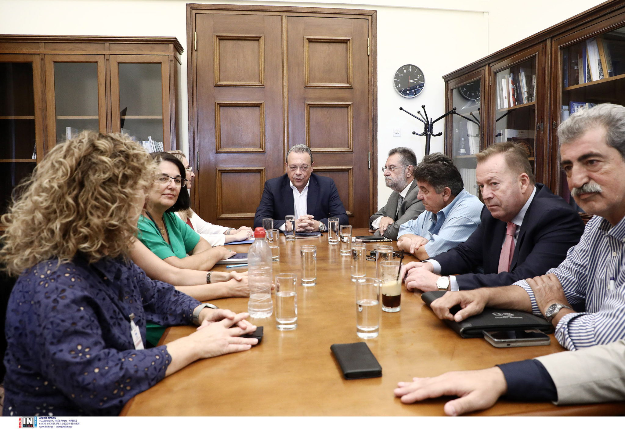 Φάμελλος - Συνάντηση με την Πανελλήνια Ομοσπονδία Γεωτεχνικών Δημοσίων Υπαλλήλων (ΠΟΓΕΔΥ)