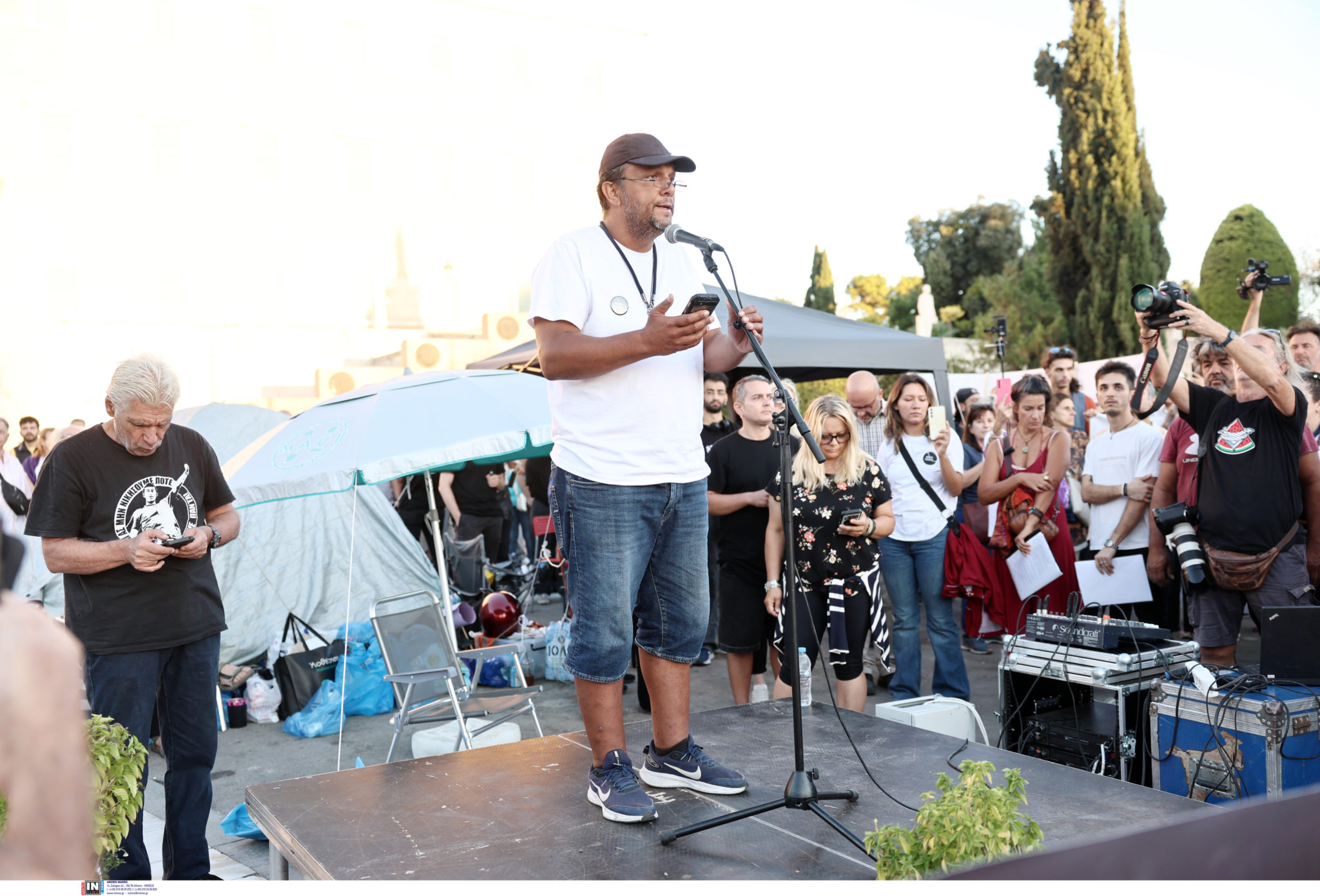 Σύνταγμα - Συγκέντρωση αλληλεγγύης στον Πάνο Ρούτσι