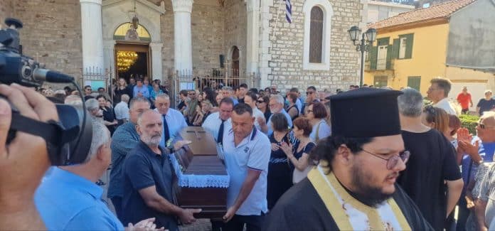 Μεσολόγγι- κηδεία Παυλάκη