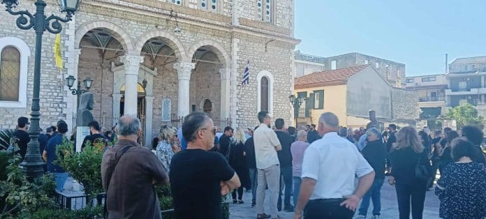 Μεσολόγγι: Κηδεία Παυλάκη