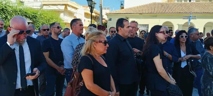 Κηδεία Γιώργου Παυλάκη στο Μεσολόγγι
