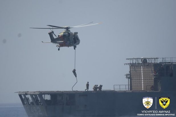 ΕΥΝΟΜΙΑ: Μεγάλη άσκηση στα «νερά του καλωδίου». Στα «κάγκελα» τα τουρκικά ΜΜΕ