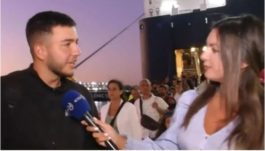 Επιστροφή εκδρομέων στο Λιμάνι του Πειραιά