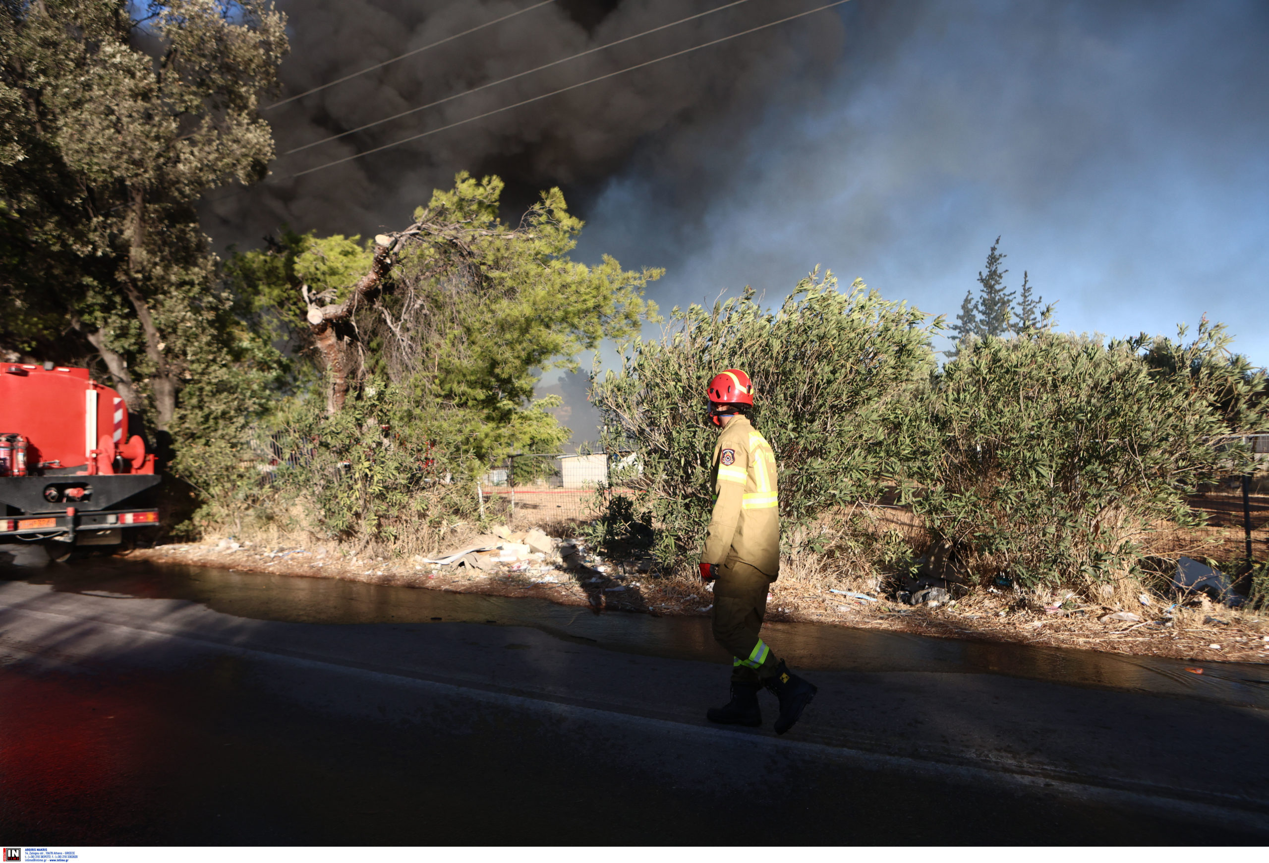 Φωτιά, Αχαρνές