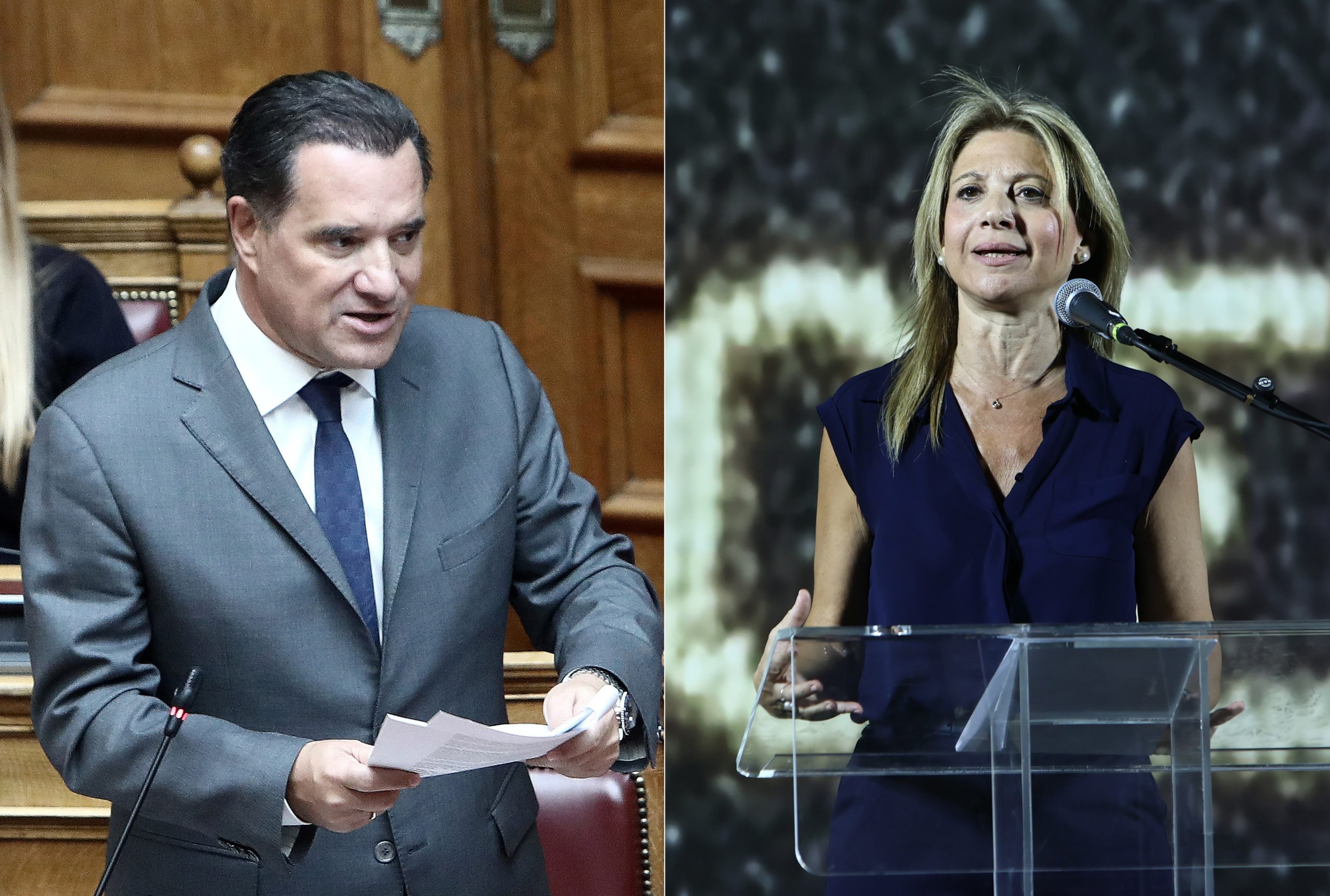 Άδωνις Γεωργιάδης Μαρία Καρυστιανού