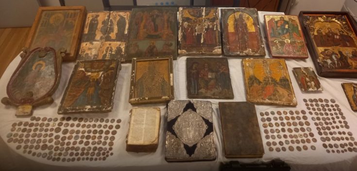 Μέγα Σπήλαιο, Καλάβρυτα, μοναστήρι αρχαιοκαπηλία