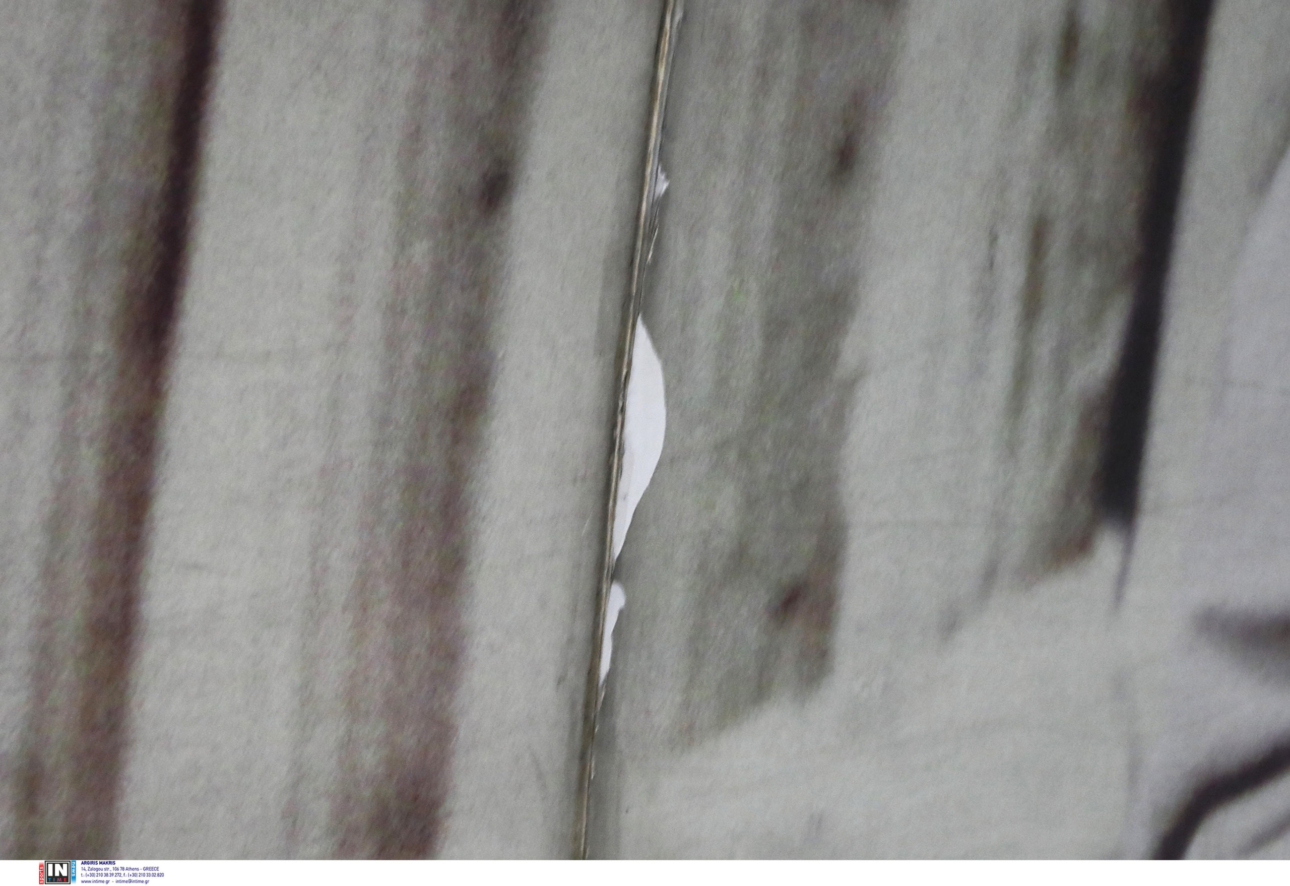 Μελίνα Μερκούρη, Μετρό, Σύνταγμα, αφίσα, βανδαλισμός