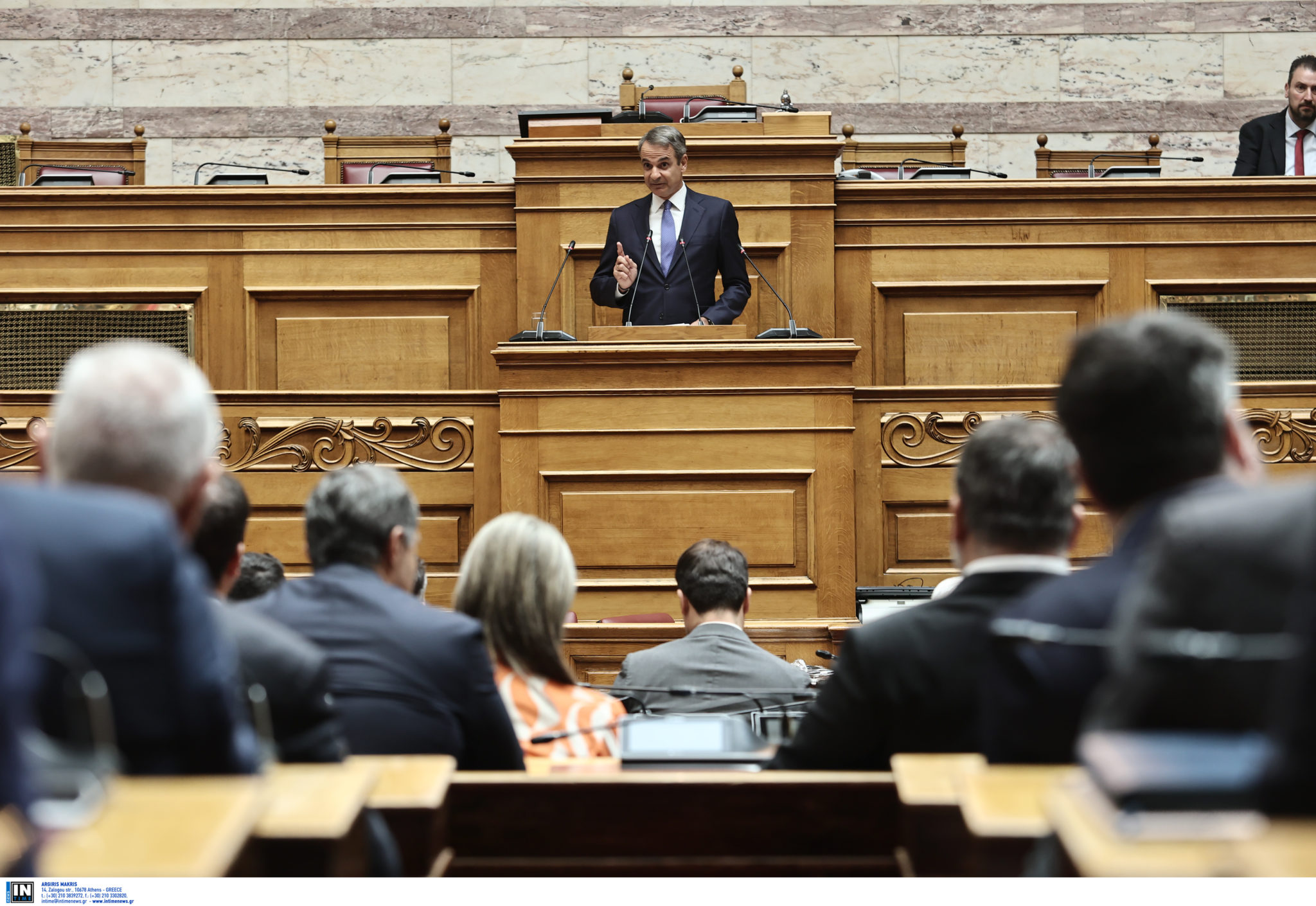 Μητσοτάκης στην ΚΟ της ΝΔ